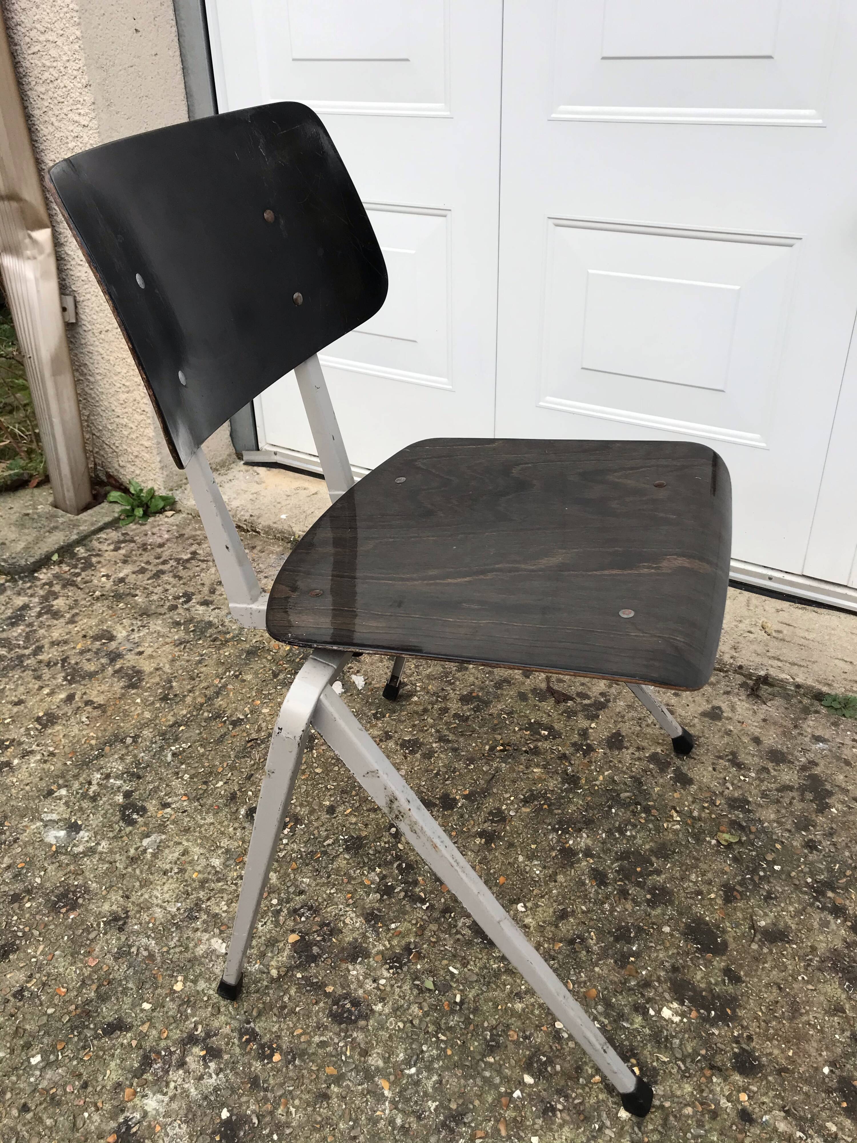 6 Galvanitas S18 compass chairs