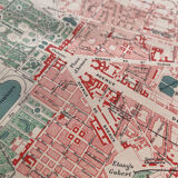 1883 - Plan of the city and the Palace of Versailles