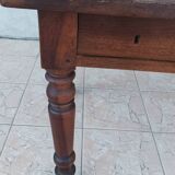 19th century walnut table