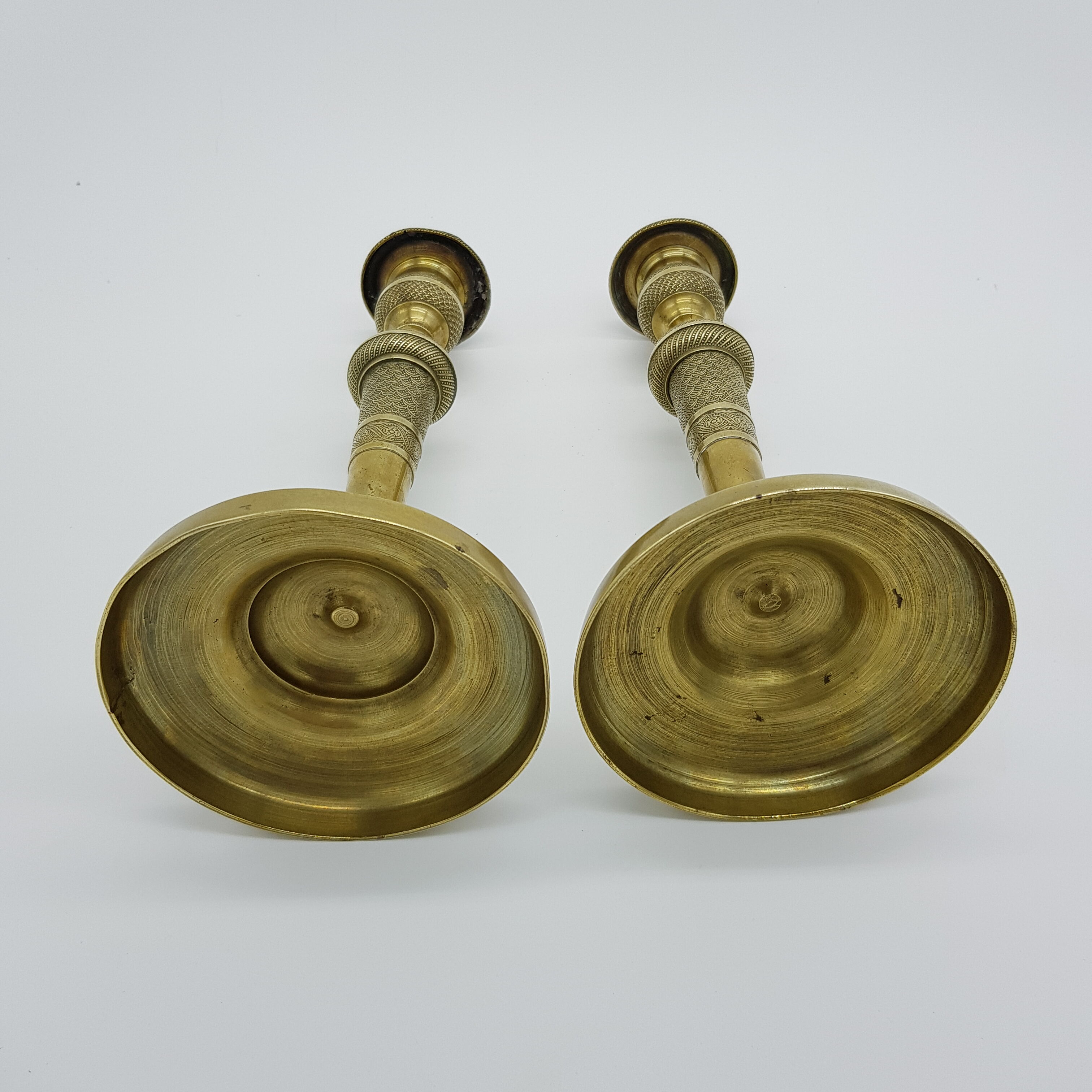 Pair of candlesticks empire
