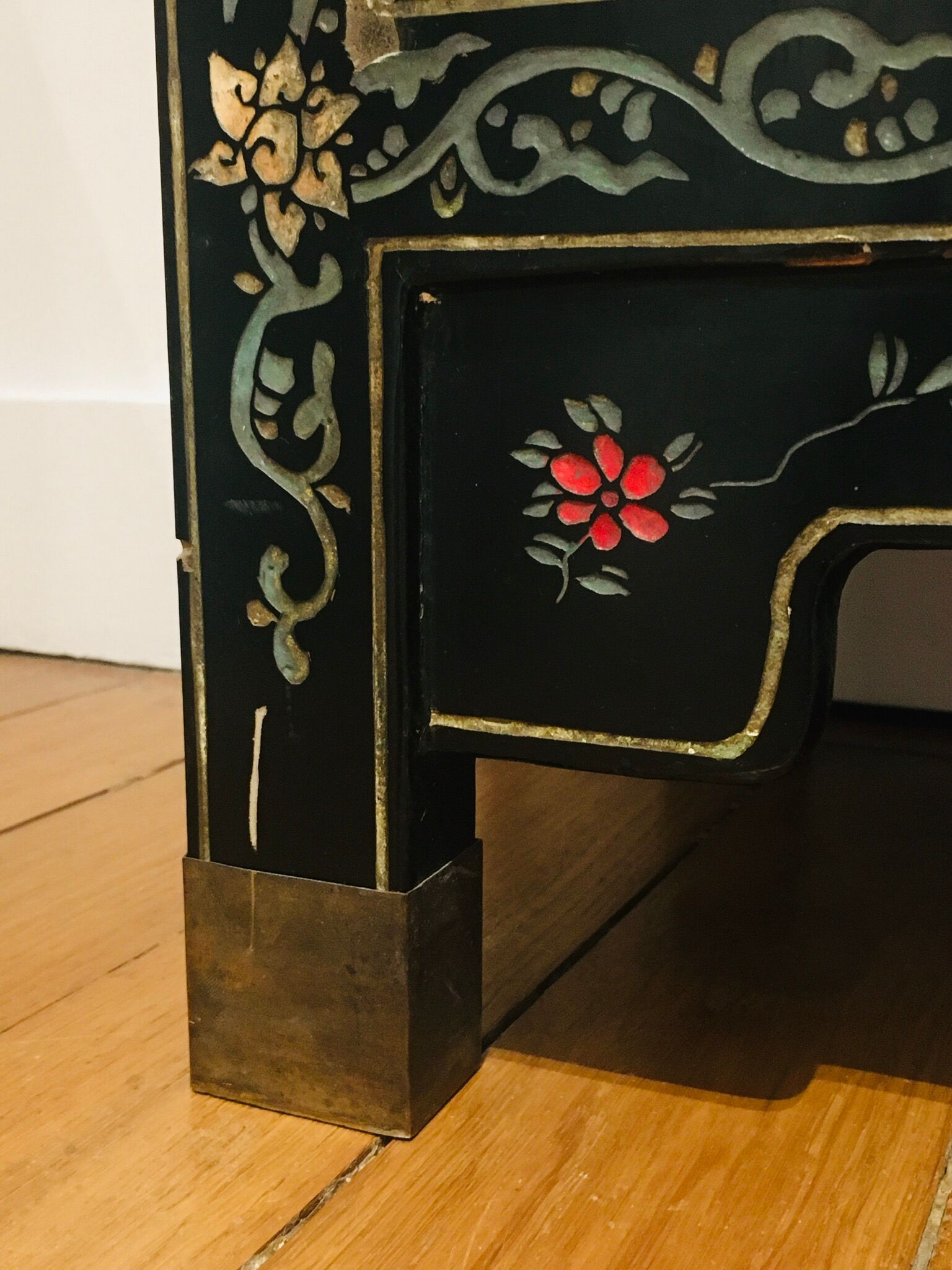Cabinet in Coromandel's laque, China, circa 1900