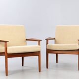 Pair of Armchairs by Arne Vodder
