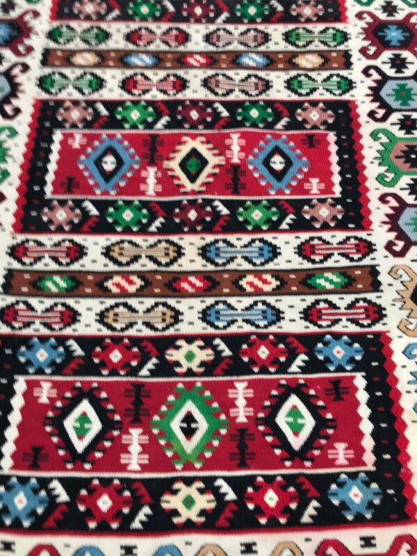 Of the 20th century Turkish Kilim handmade 106 X 200 CM