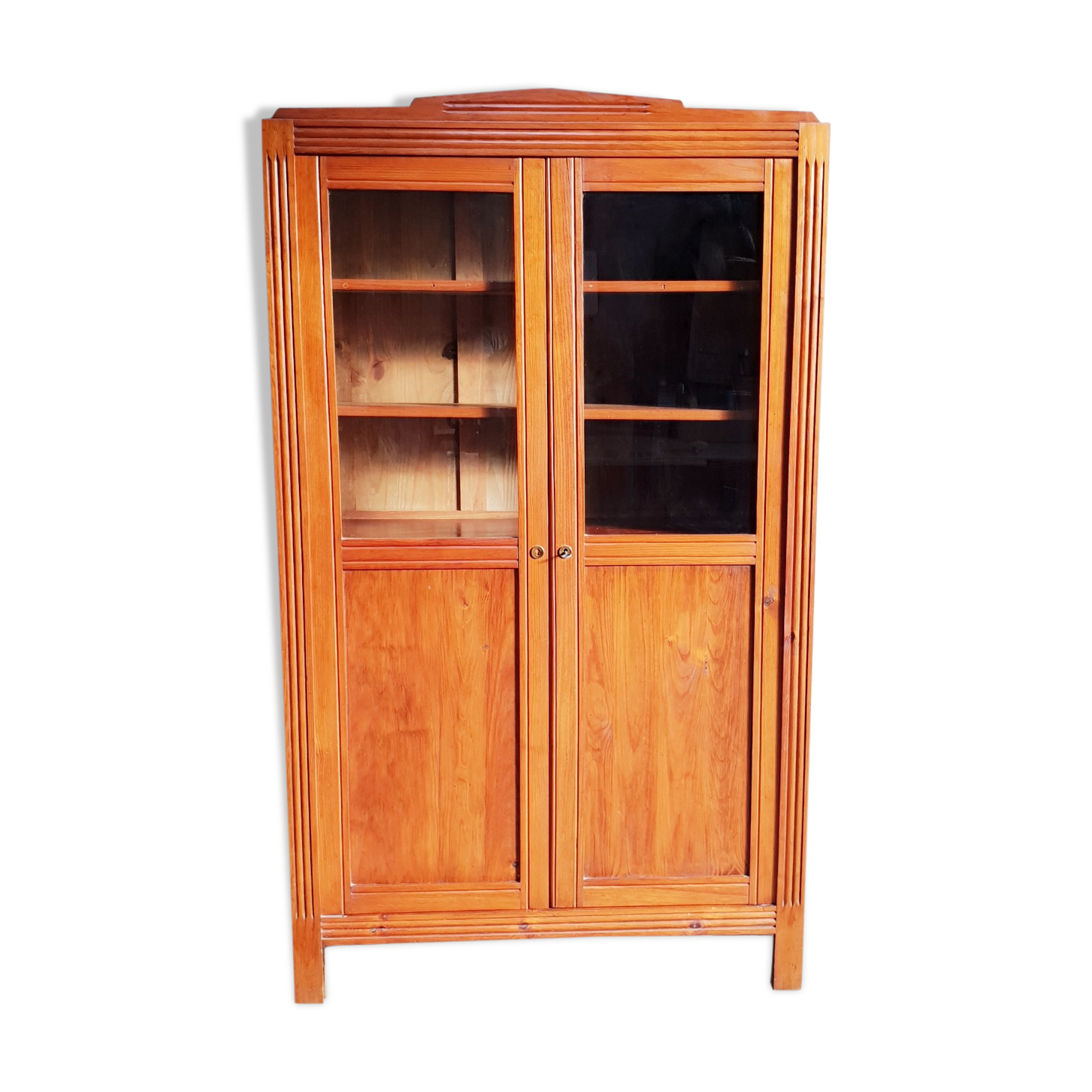 Vintage glazed wardrobe