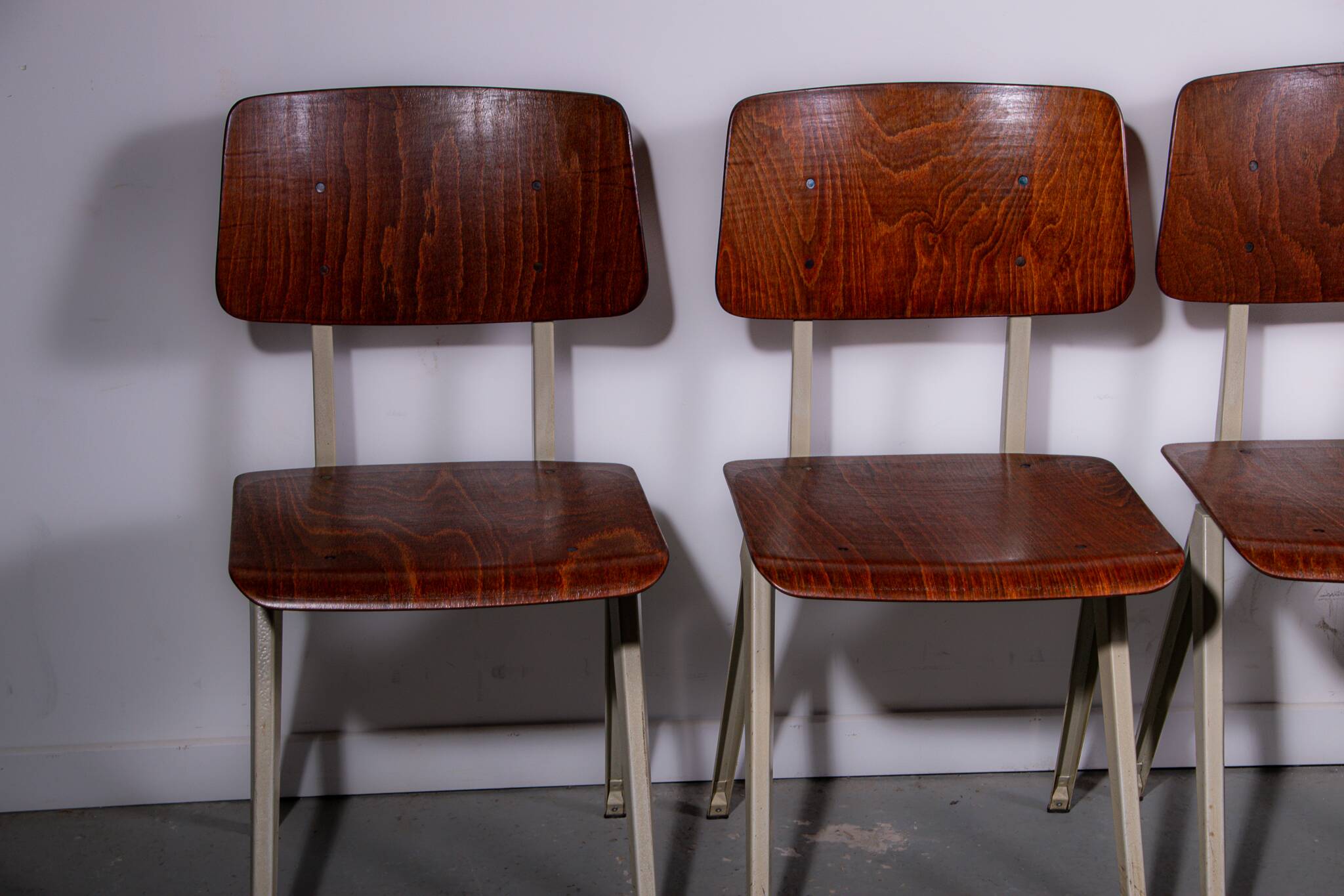 6x S16 chair by Galvanitas. Circa 1970