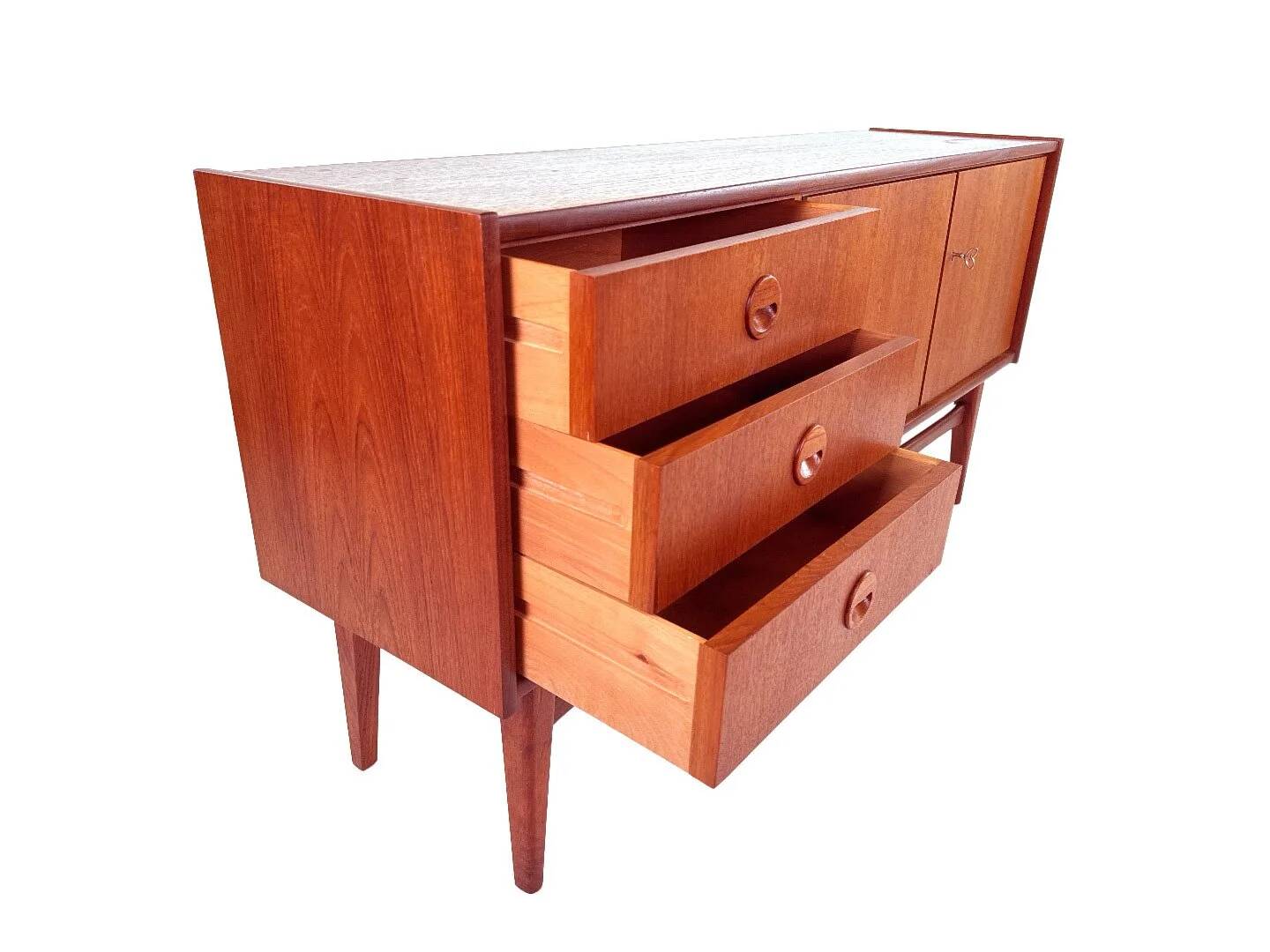 Vintage Bartels Werke sideboard – German mid-century design