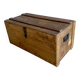 Wooden travel trunk, 1930s