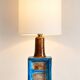 Aldo Londi for Bitossi Chamotte Ceramic Table Lamp, Italy, 1960s