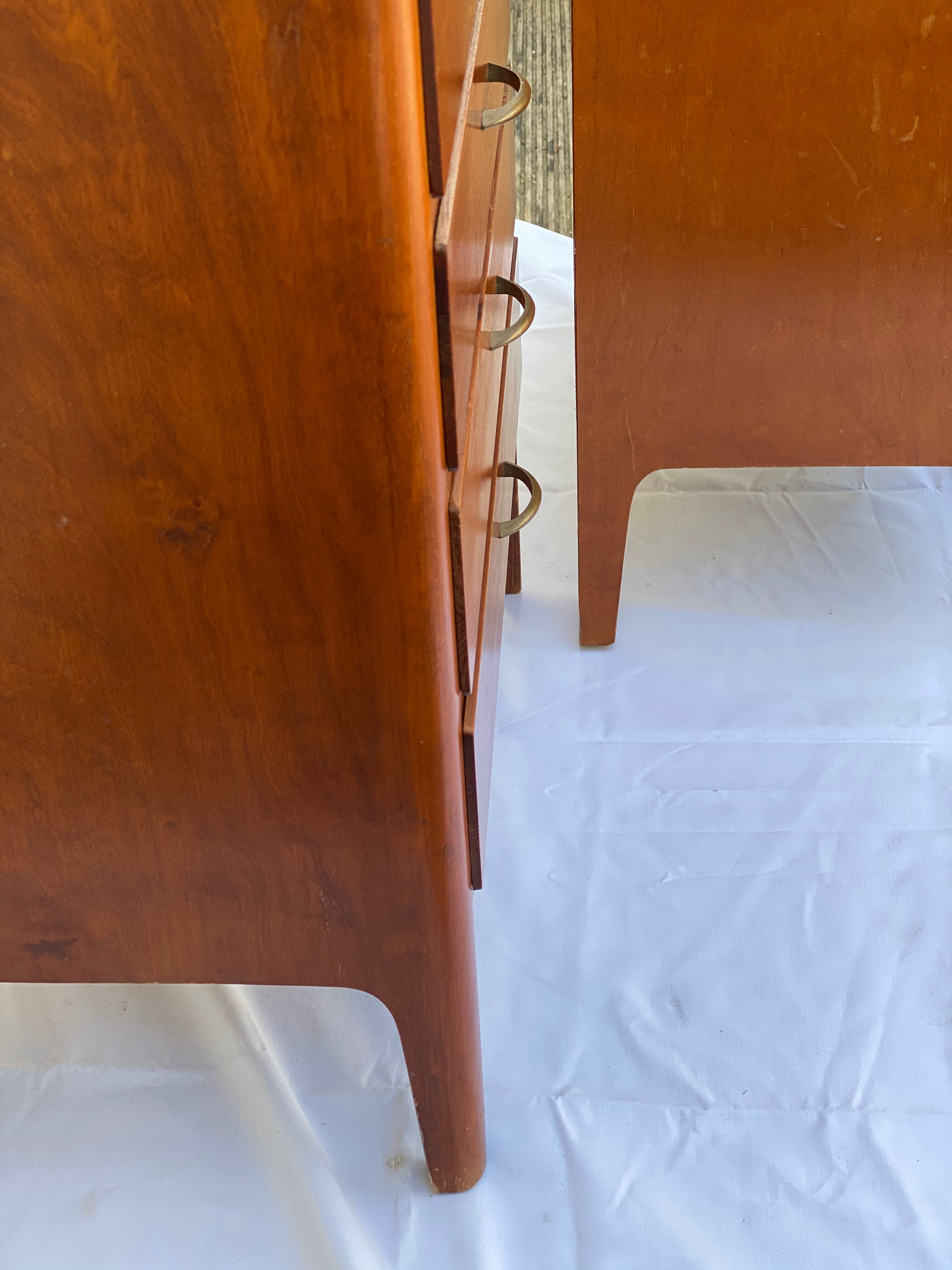 Pair of art deco night stands