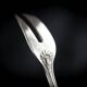 Alfenide – Christofle six silver-plated shellfish forks