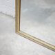 Vintage mirror in gilded wood 126cm x 28cm