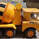concrete spinning top truck