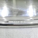 Soh - silver metal navy serving dish