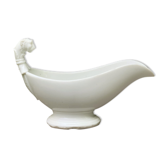 Porcelain saucière of Paris empire period