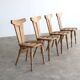 Brutalist dining chairs | chairs | 1960s | set of 4
