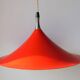 Tulip red metal hanging