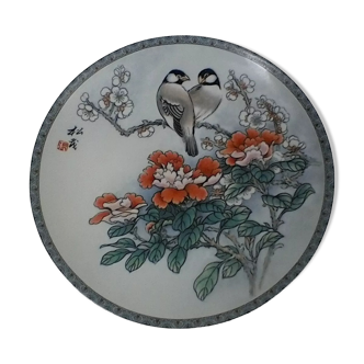 Assiette de collection en porcelaine vintage