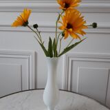 30s toothed opaline vase