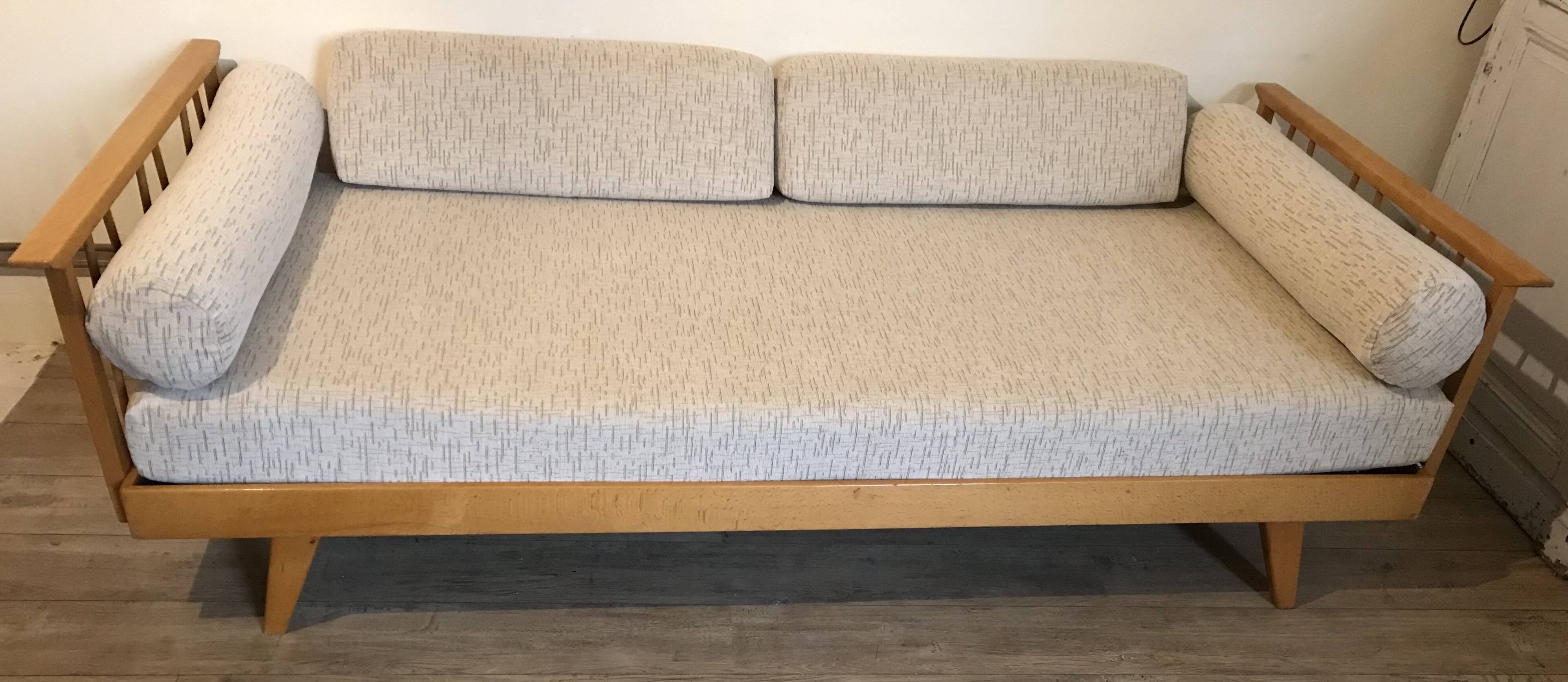 Vintage daybed bench sofa 1960's