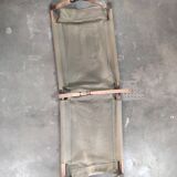 Military folding camp bed