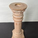Antique style ceramic candle holder