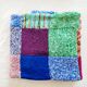 Vintage wool patchwork plaid