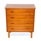 Commode en teck, Suède, 1960