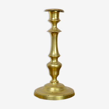 Brass candle holder - 26cm