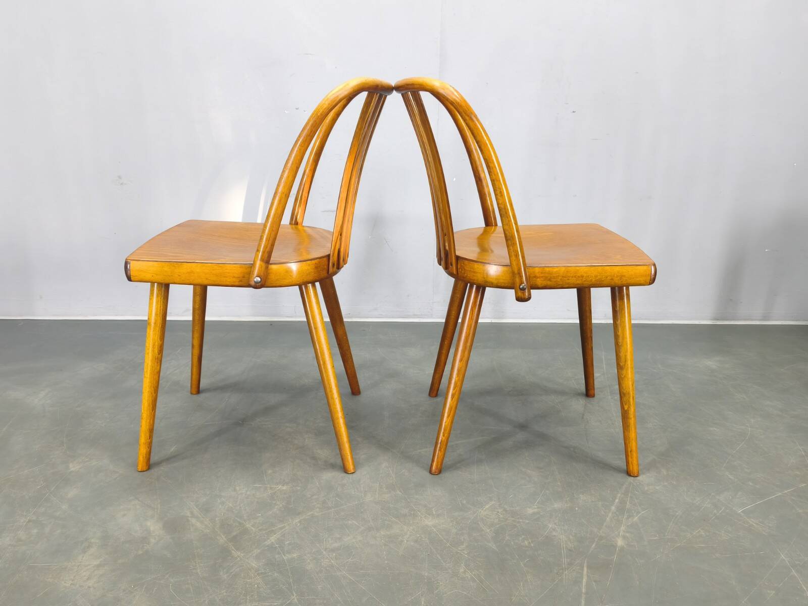 Antonin Suman for TON Dining Chairs, 1960s, Set of Four