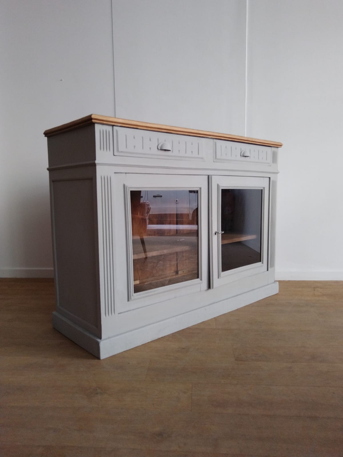 Glazed Parisian sideboard