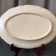 OVAL SERVING DISH IN TER DE FER MODEL BURGUNDY LONGCHAMP DECOR HUNTING