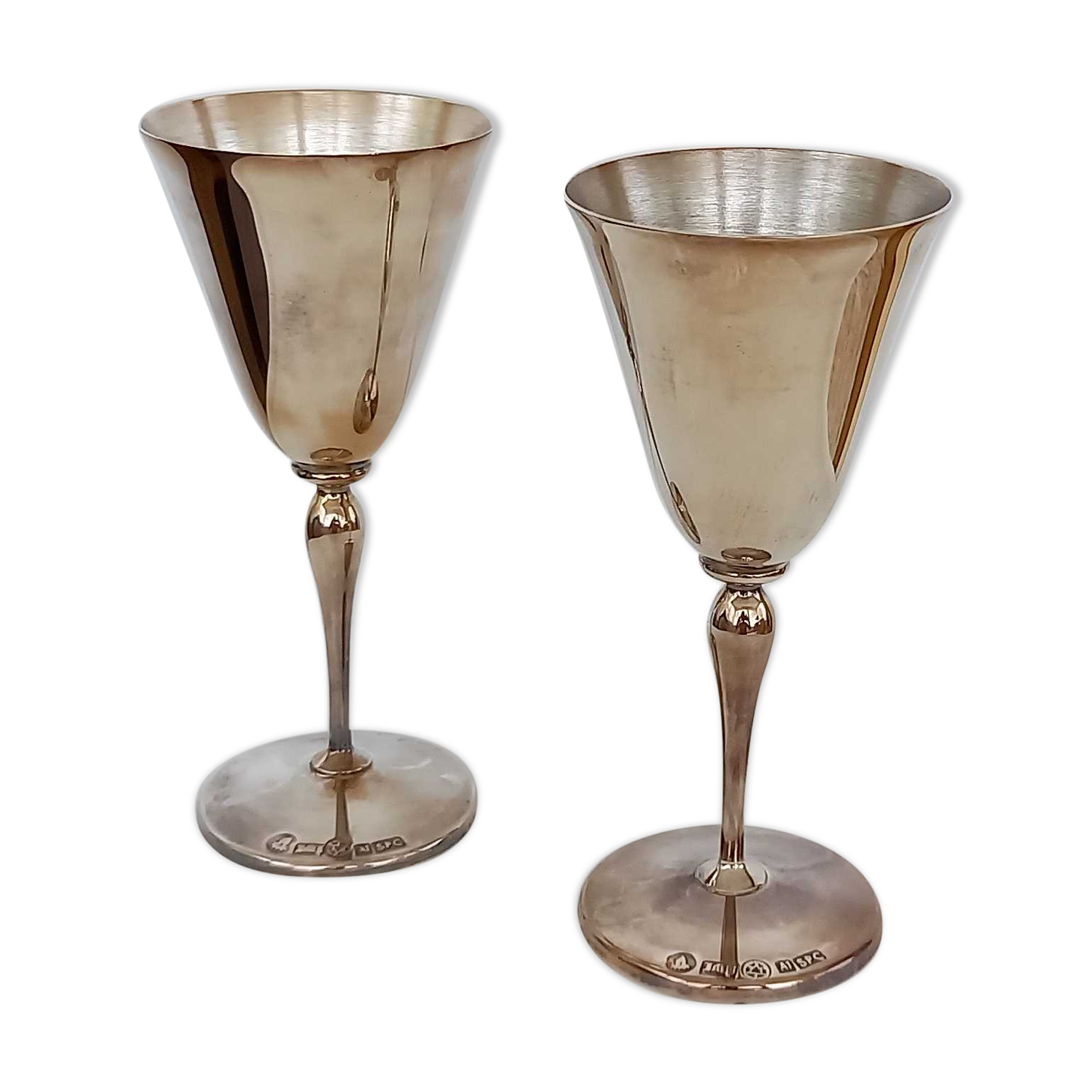 Silver wine cups