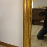 Golden mirror Louis Philippe 183x119cm