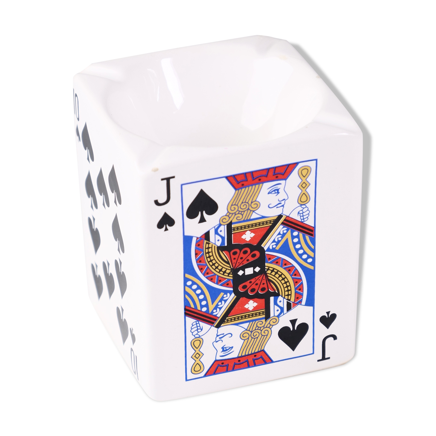 Ashtray poker design card game