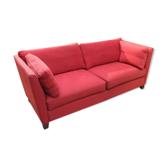 Linen sofa 3 places