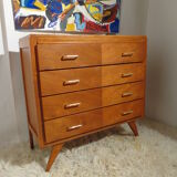 Vintage dresser from the 50s feet compass