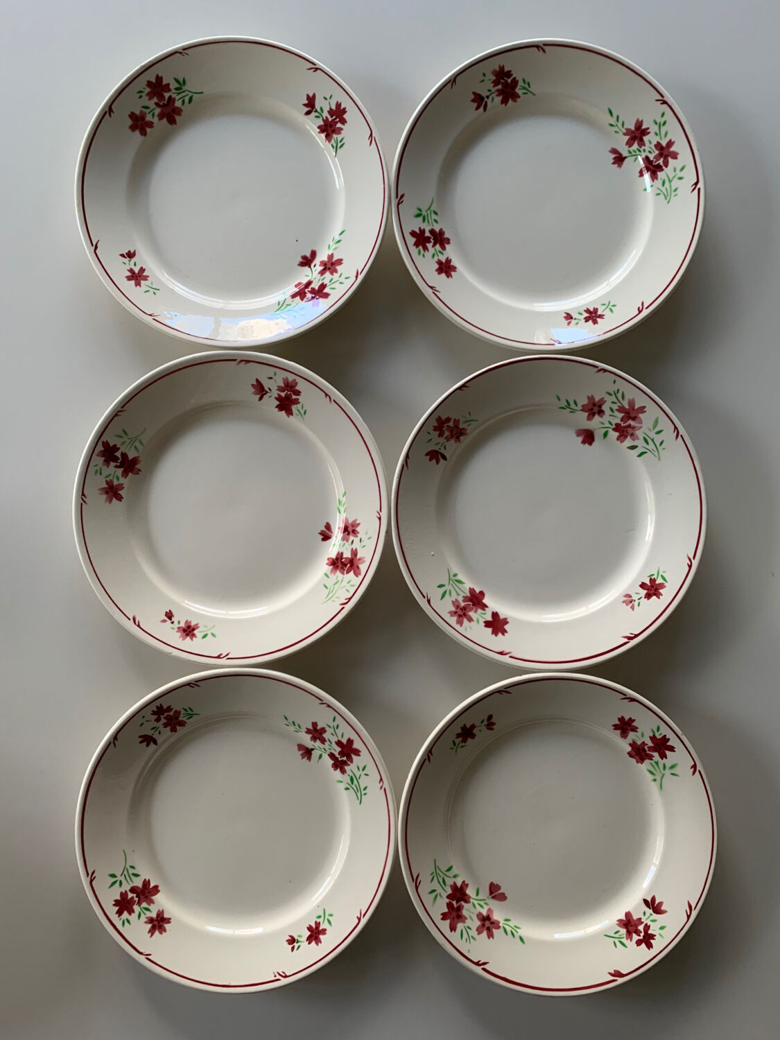 Flat plates Badonviller