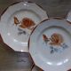 4 dessert plates from Digoin Sarreguemines 200892