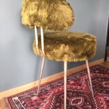 Chaise moumoute pelfran
