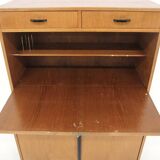 Scandinavian teak secretary desk, Bräntorps, Sweden, 1960