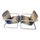 Pair of vintage 70s armchairs by Marc Berthier for Prisunic