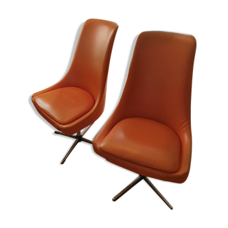 70s chairs, set of 2