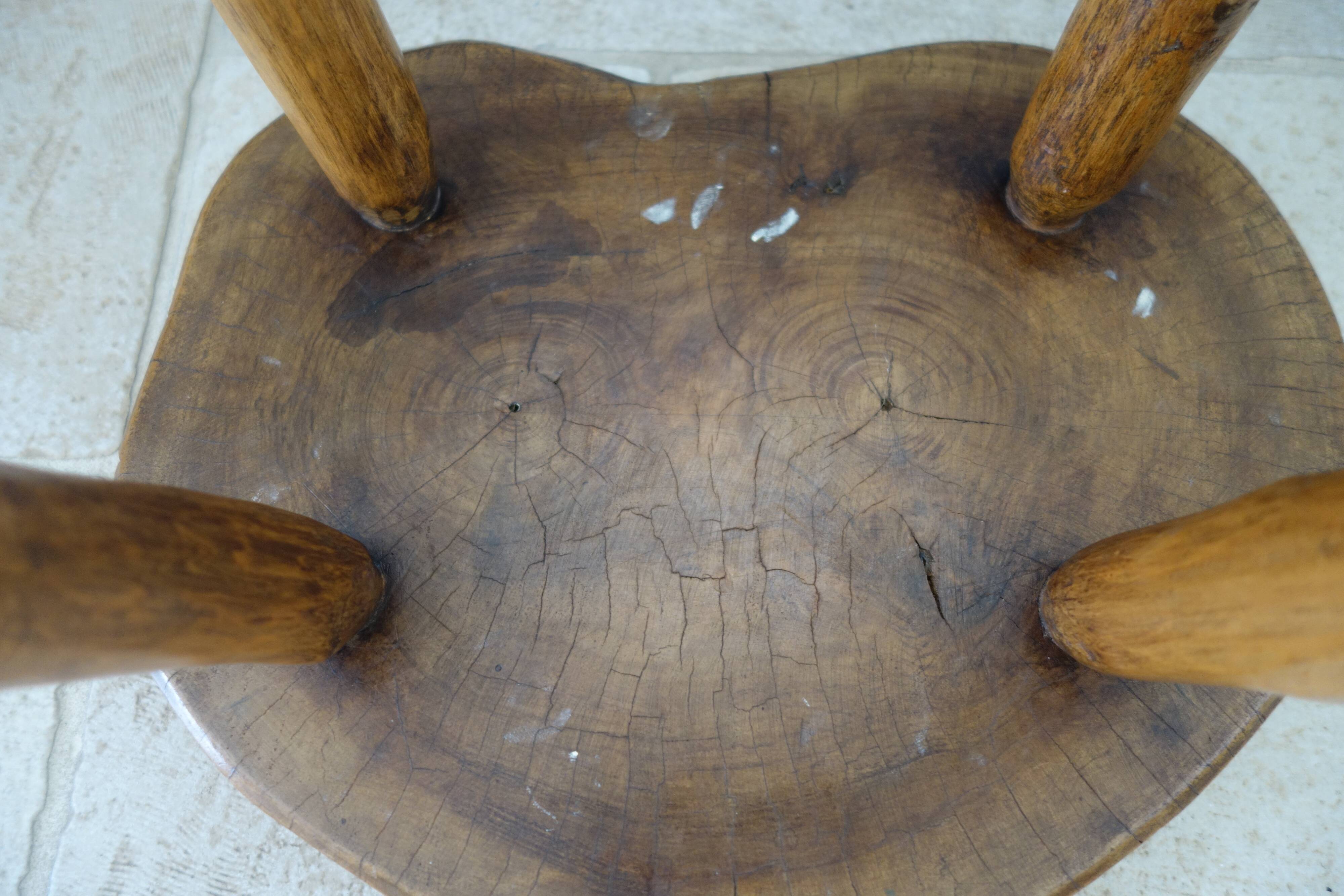 Brutalist stool
