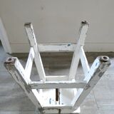 Stool with formica seat Mint green, years 50