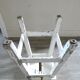 Stool with formica seat Mint green, years 50