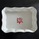 Provençal plate coral décor