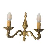 Paire d’appliques en bronze