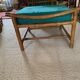 Duo de poufs en canne-rotin