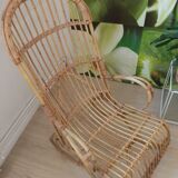 Rocking chair rattan