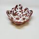Longwy Cloisonné Enameled Basket Empty Pocket Cup Flowers Fe